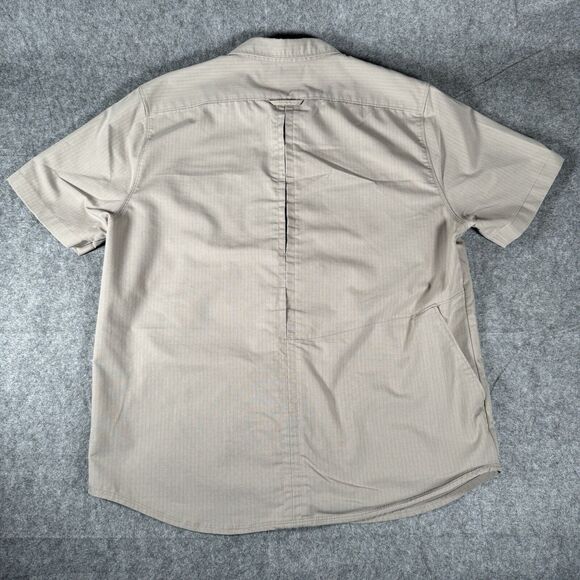 Off The Grid Shirt Men's XL Short Sleeve Heavy Ripstop Thunderbolt Outdoors - Picture 2 of 4
